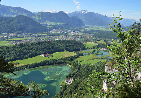 Aussicht Klettersteig Reintalersee | © Alpbachtal Seenland Tourismus