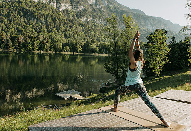 Yoga am See
