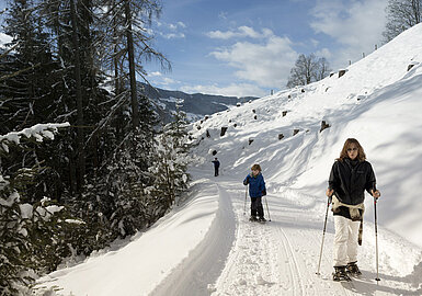 Schneeschuhtour, Familie, (c) Alpbachtal Tourismus/Koy Thomas