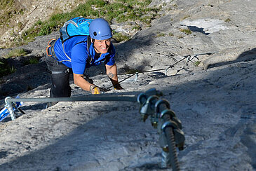 Klettersteig Reintalersee Kramsach © Alpbachtal Seenland Tourismus