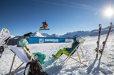 Zuschauer beim Snowpark Alpbachtal, (c) Ski Juwel Alpbachtal Wildschönau