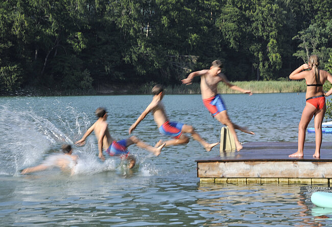 Camping Seeblick Toni - Familienstrand mit Steg Camping Seeblick Toni - Familienstrand mit Steg