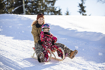 Reither Kogel, Rodeln, Familie, Panoramaweg, (c) Alpbachtal Tourismus/shootandstyle.com