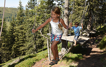 Kinder - Hochseilgarten, (c) Alpbachtal Tourismus/Berger Bernhard