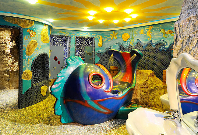 Aquarium Kids’ Washroom