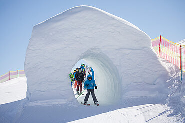 Schneetunnel Funslope Alpbach, © Ski Juwel Alpbachtal Wildschönau | Shoot + Style