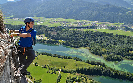 Klettersteig Reintalersee | © Alpbachtal Seenland Tourismus