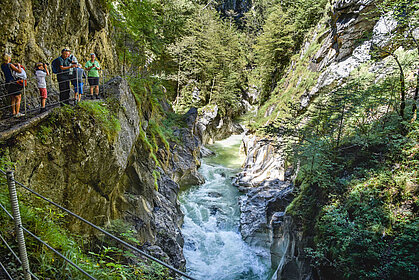 Kaiserklamm Steig in Brandenberg, (c) Alpbachtal Tourismus/Grießenböck Gabriele